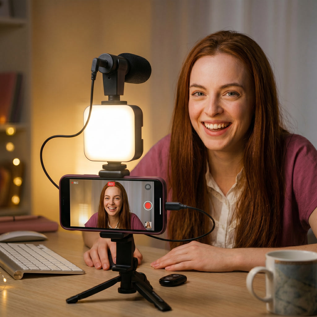 Kit de Vlogging para Celular