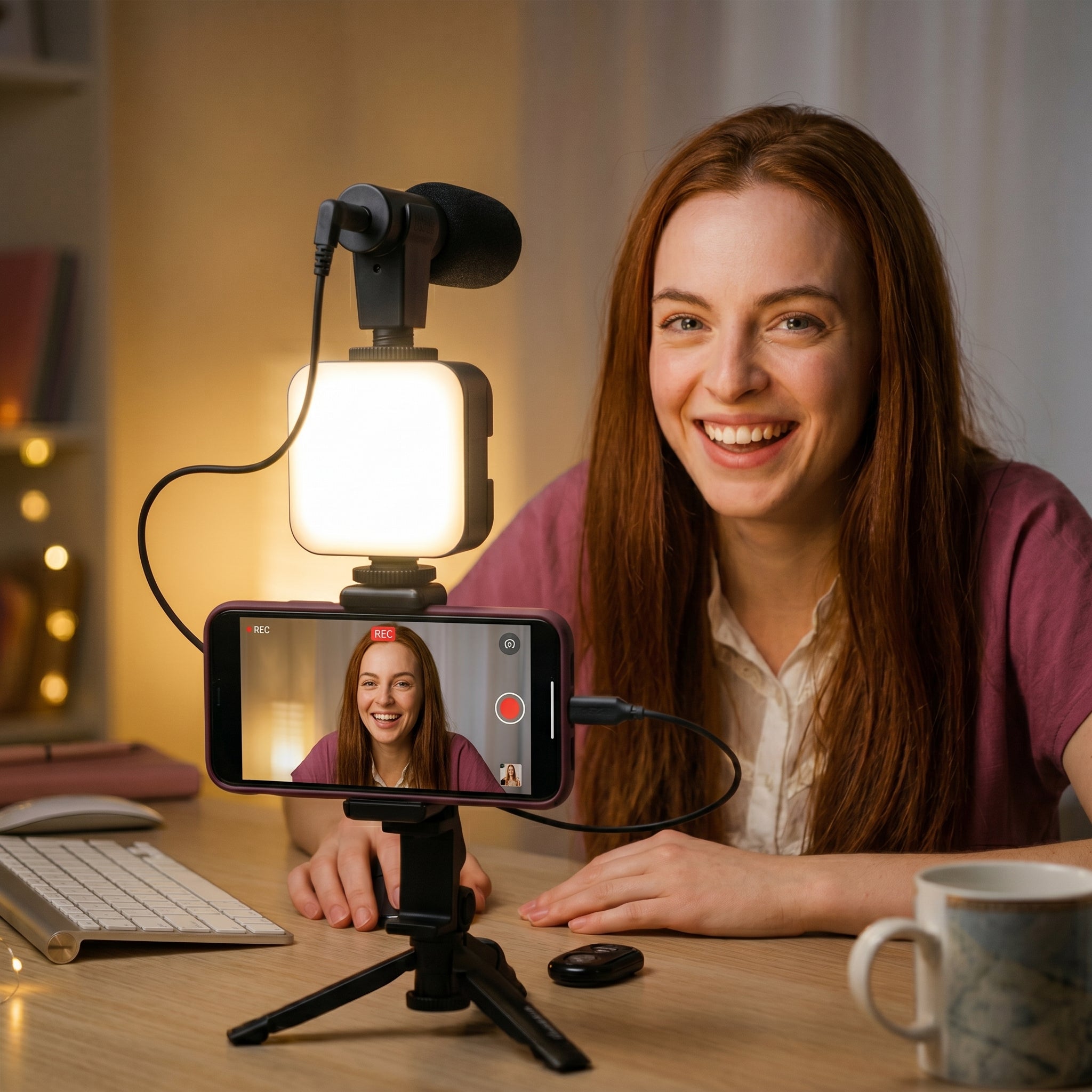 Kit de Vlogging para Celular