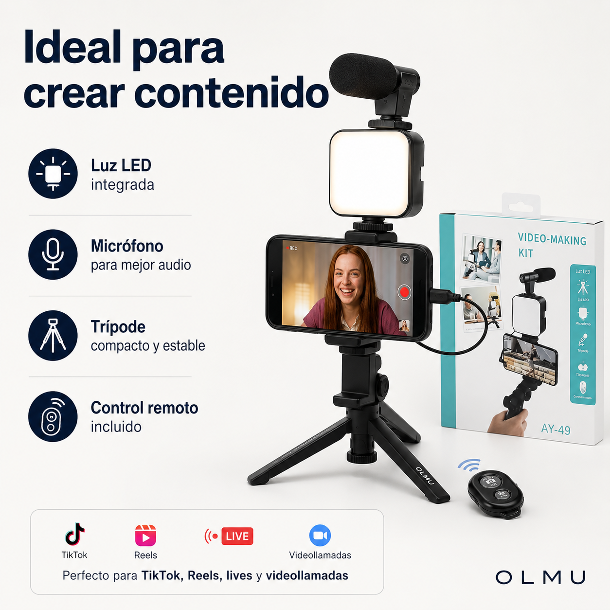 Kit de Vlogging para Celular