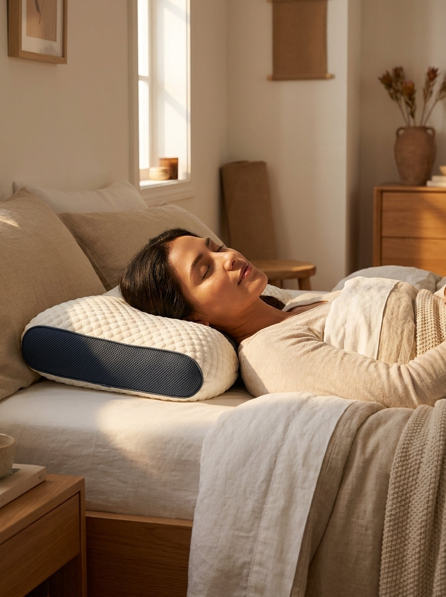Almohada ortopédica cervical 50x30 cm