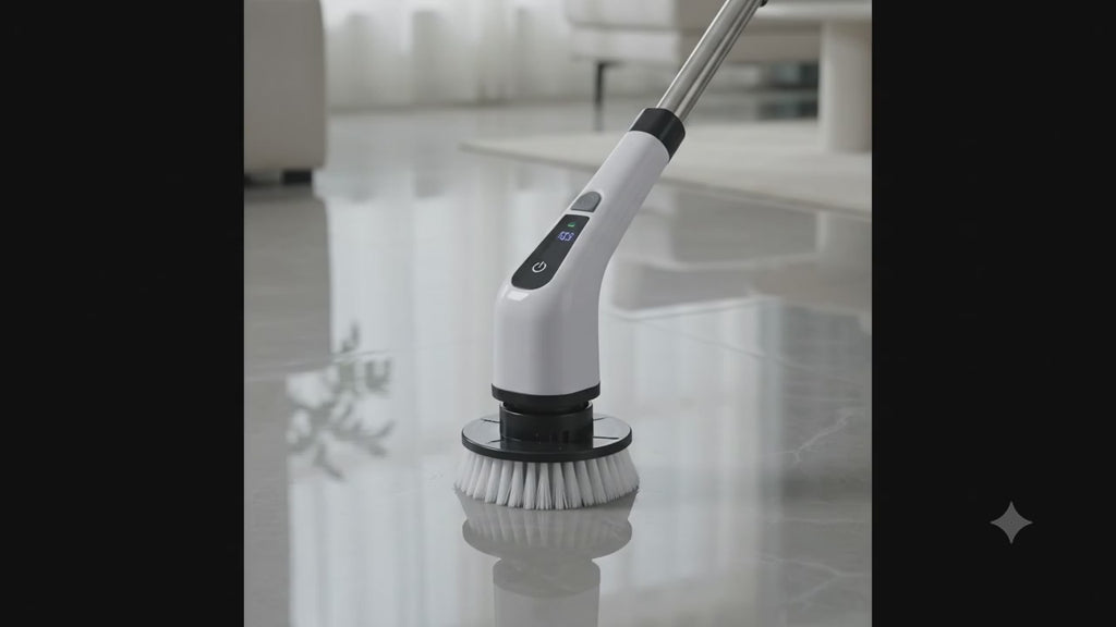 Cepillo eléctrico 9 en 1 para limpiar baño y cocina