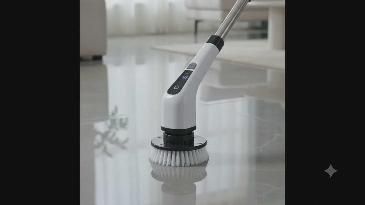 Cepillo eléctrico 9 en 1 para limpiar baño y cocina